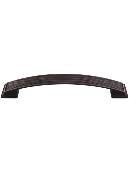 Aberdeen Cabinet Pull - 6 1/4 inch Center-to-Center in Brushed Oil Rubbed Bronze.